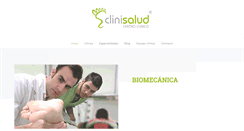 Desktop Screenshot of clinisalud.com
